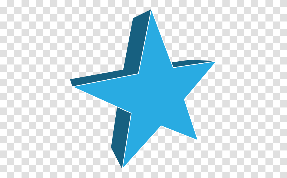 3d Star Clipart Star, Symbol, Star Symbol, Cross Transparent Png