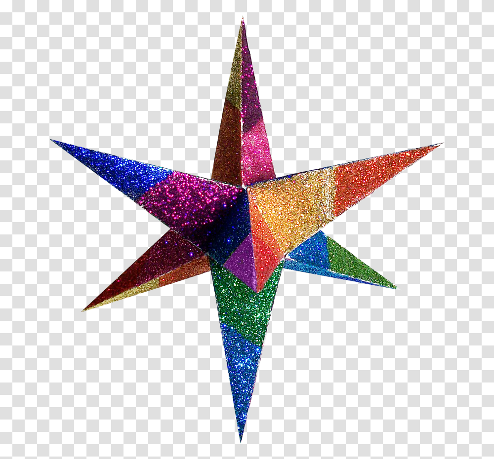 3d Star Colored, Star Symbol Transparent Png