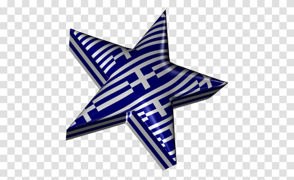 3d Star Download Greek Star, Symbol, Star Symbol, Zebra, Wildlife Transparent Png