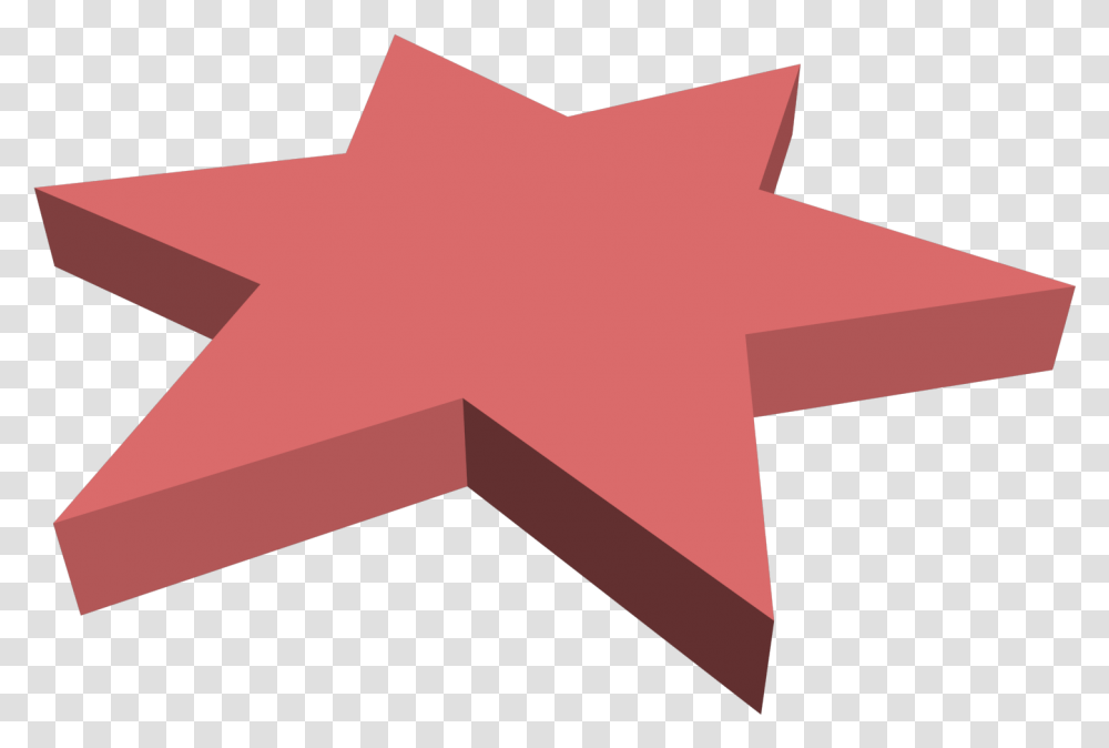 3d Star Render Cross, Symbol, Star Symbol Transparent Png