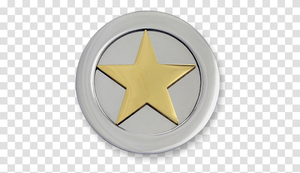 3d Star Stainless Steel Gold Plated Emblem, Star Symbol, Ring, Jewelry Transparent Png