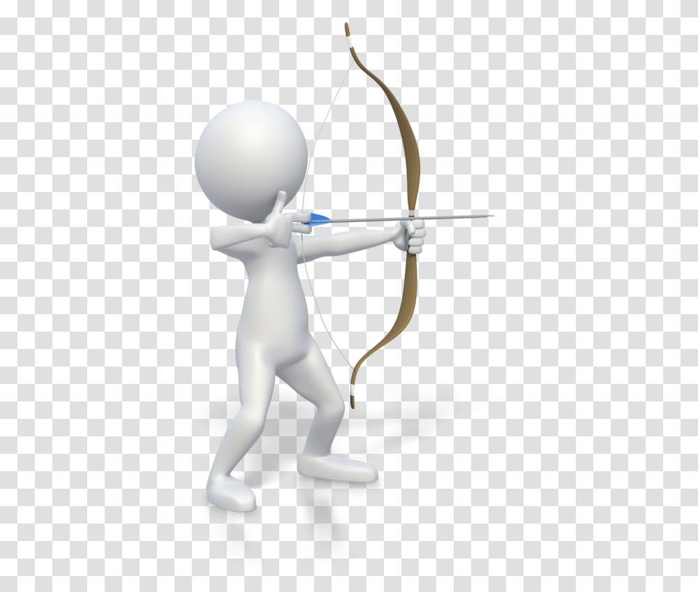 3d Stickman I Got This Stick Figure With Weapon Bow And Arrow Clip Art, Person, Human, Archery, Sport Transparent Png
