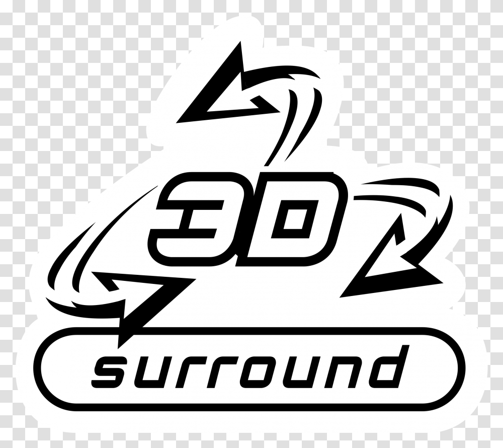 3d Surround Logo, Lawn Mower, Number Transparent Png