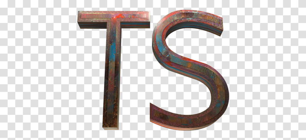 3d Text Logo Ts Logo 3d, Alphabet, Cross, Symbol Transparent Png