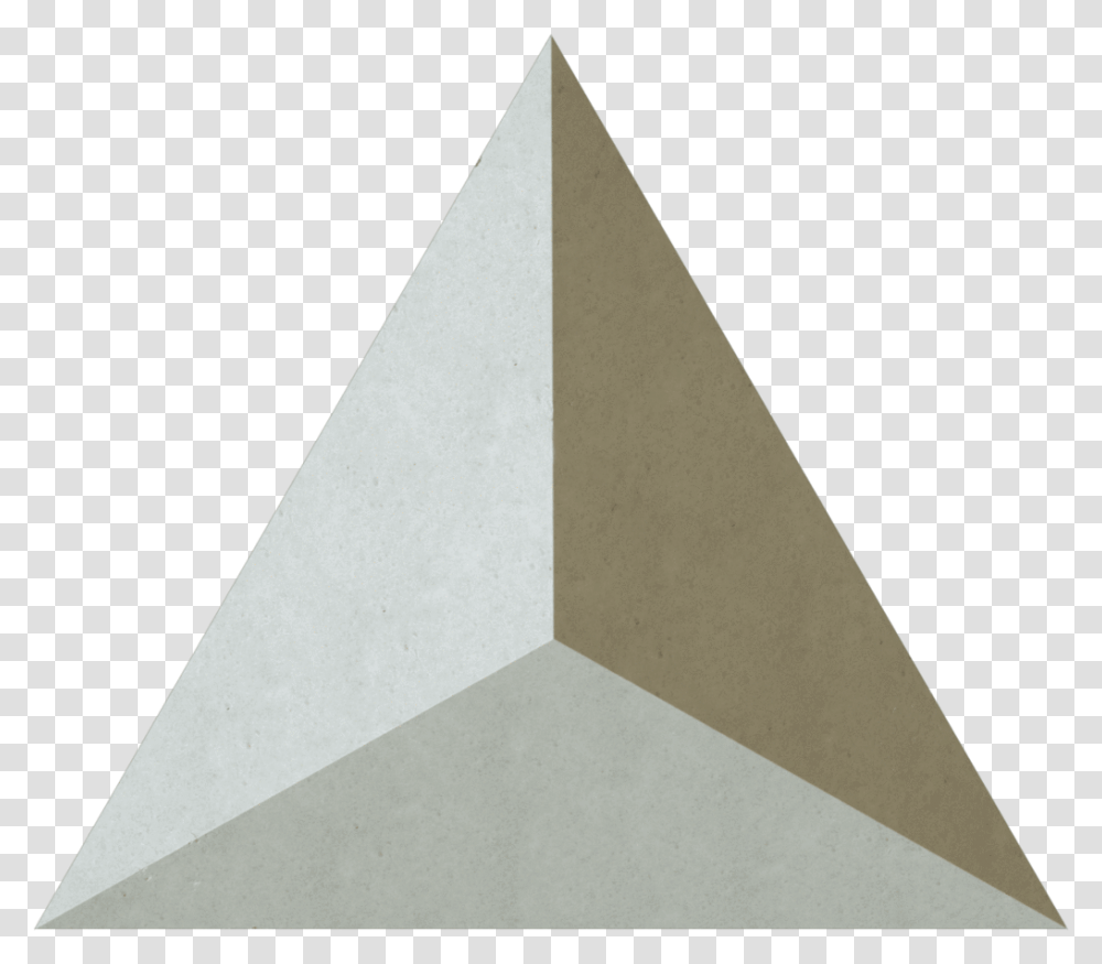 3d Tile Pyramid, Triangle, Rug Transparent Png