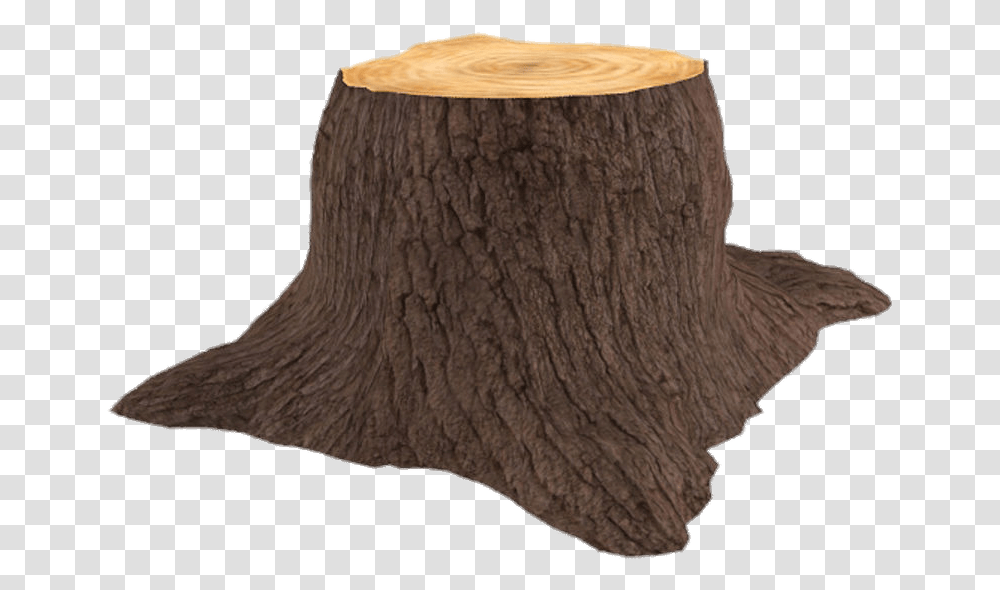 3d Tree Trunk Tree Stump, Sweater, Apparel, Rug Transparent Png