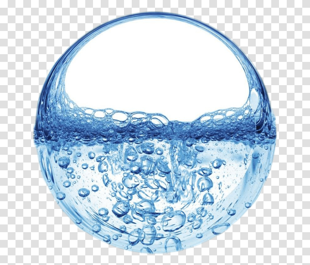 3d Water Ball, Sphere, Outdoors, Droplet, Bubble Transparent Png