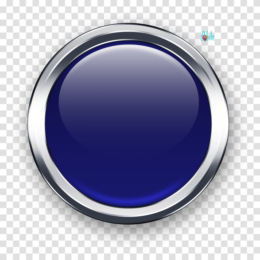 3d Web Button Circle, Sphere Transparent Png