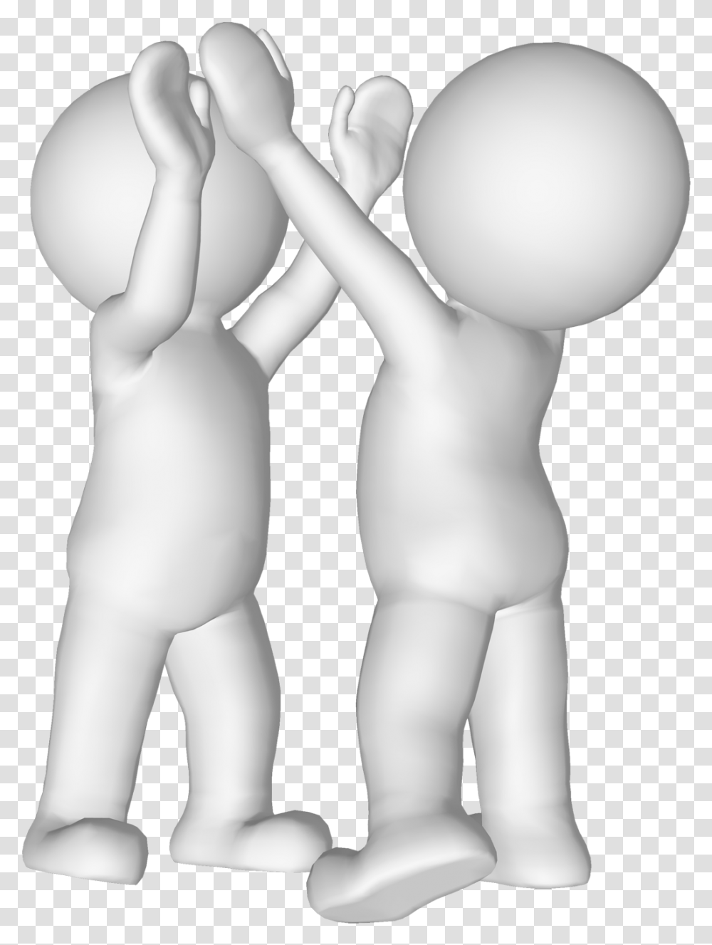 3d White Man Happy, Person, Human, Hand Transparent Png
