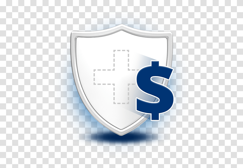3d White Medicare Insurance Shield Featuredcontent Emblem, Armor, Security Transparent Png