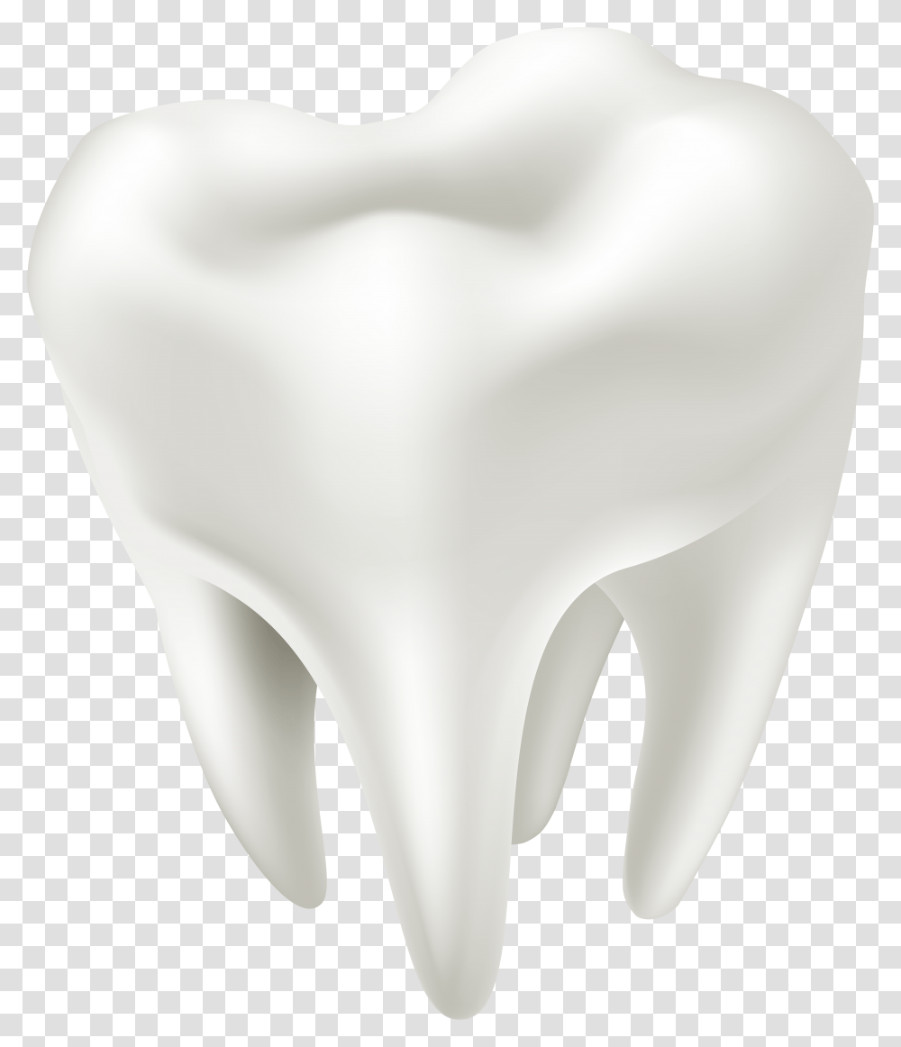 3d White Tooth Clip Art, Animal, Mammal, Pottery, Porcelain Transparent Png