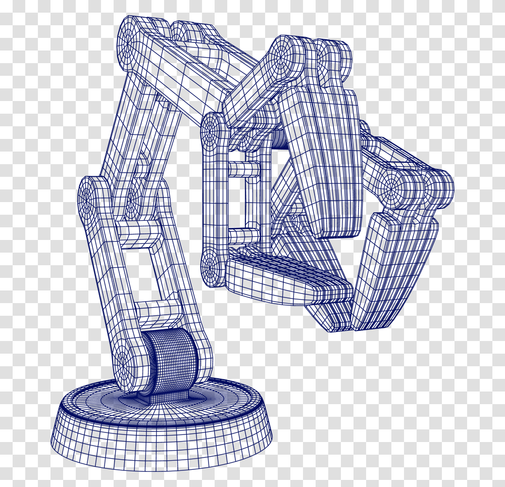 3d Wireframe Vector, Logo, Alphabet Transparent Png