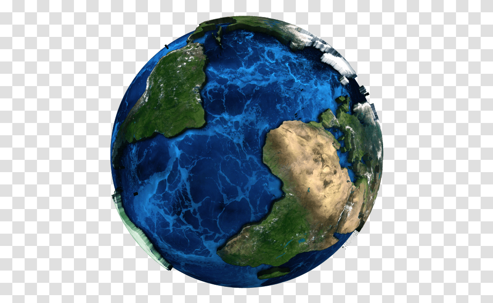 3d World Globe 3d Images Of Earth, Outer Space, Astronomy, Universe, Planet Transparent Png