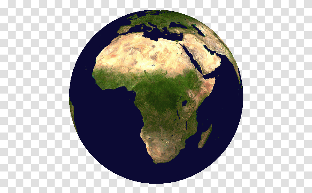 3d World Map Africa, Planet, Outer Space, Astronomy, Universe Transparent Png