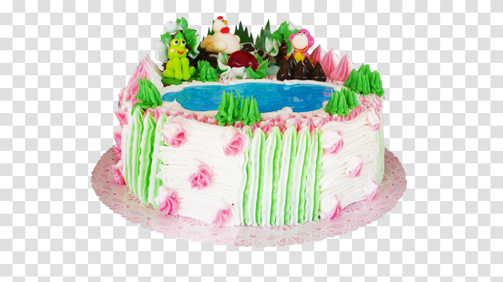 3rd Happy Birthday Cake, Dessert, Food, Icing, Cream Transparent Png