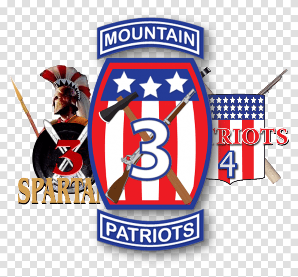 3rd Patriot 3rd Brigade 10th Mountain Patriots, Logo, Emblem, Person Transparent Png