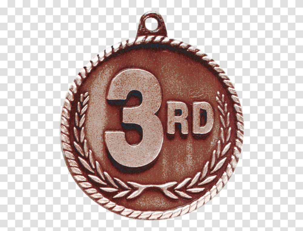 3rd Place High Relief Medal 2nd Place Medals, Number, Coin Transparent Png