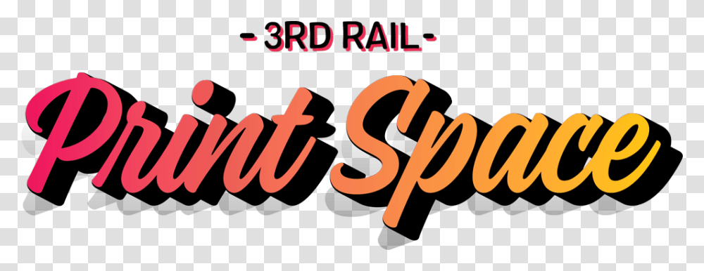 3rd Rail Print Space Graphic Design, Number, Alphabet Transparent Png