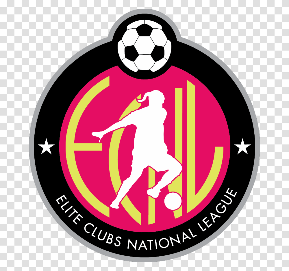 4 Ecnl Logo Primary Full Color Ecnl Soccer, Soccer Ball, Team Sport, Volleyball Transparent Png