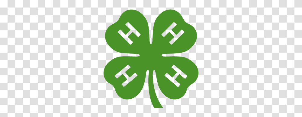 4 H Logo, Green, Symbol, Plant, Recycling Symbol Transparent Png