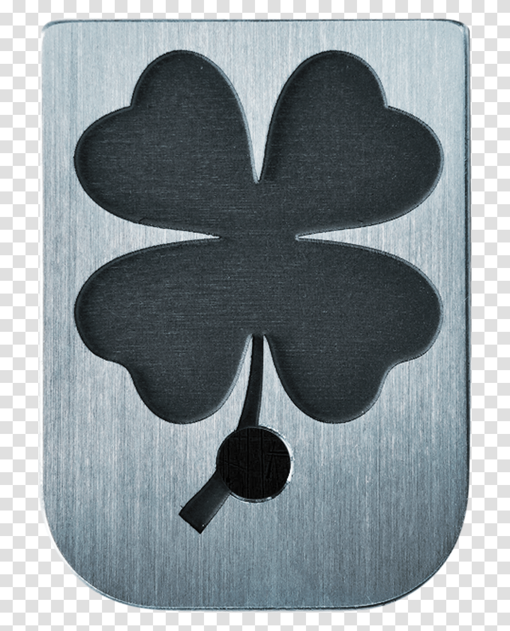 4 Leaf Clover Stainless Steel Finish Mag Plate, Skateboard, Sport Transparent Png