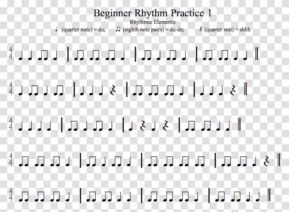 4 Rhythm Practice, Alphabet, Flyer, Poster Transparent Png