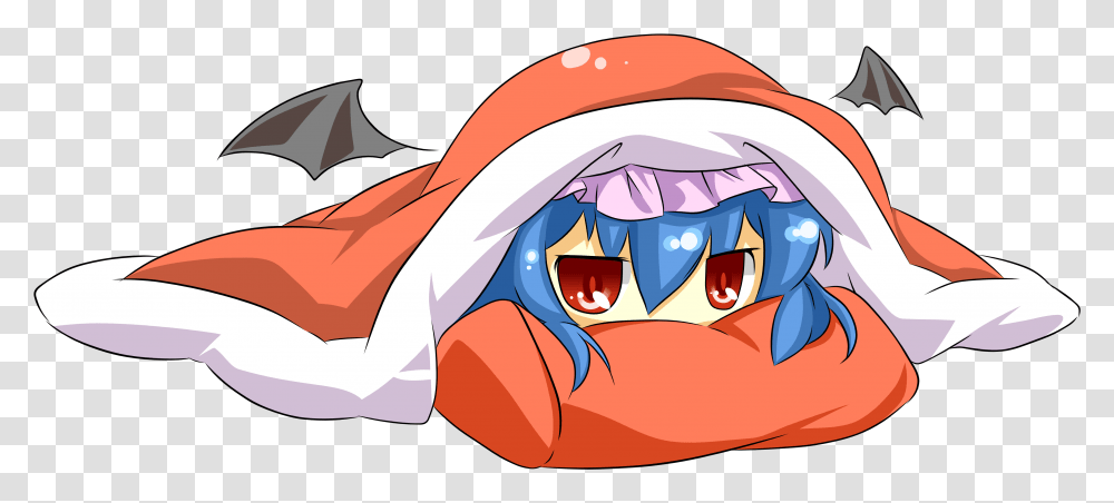 4026x1695 Chibi In A Blanket, Teeth, Mouth, Lip Transparent Png
