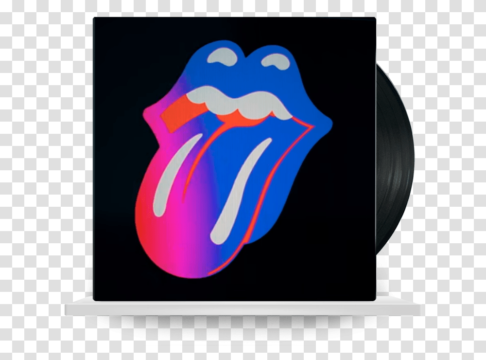 408 Grn Rolling Stones Tongue, Disk, Painting, Dvd Transparent Png