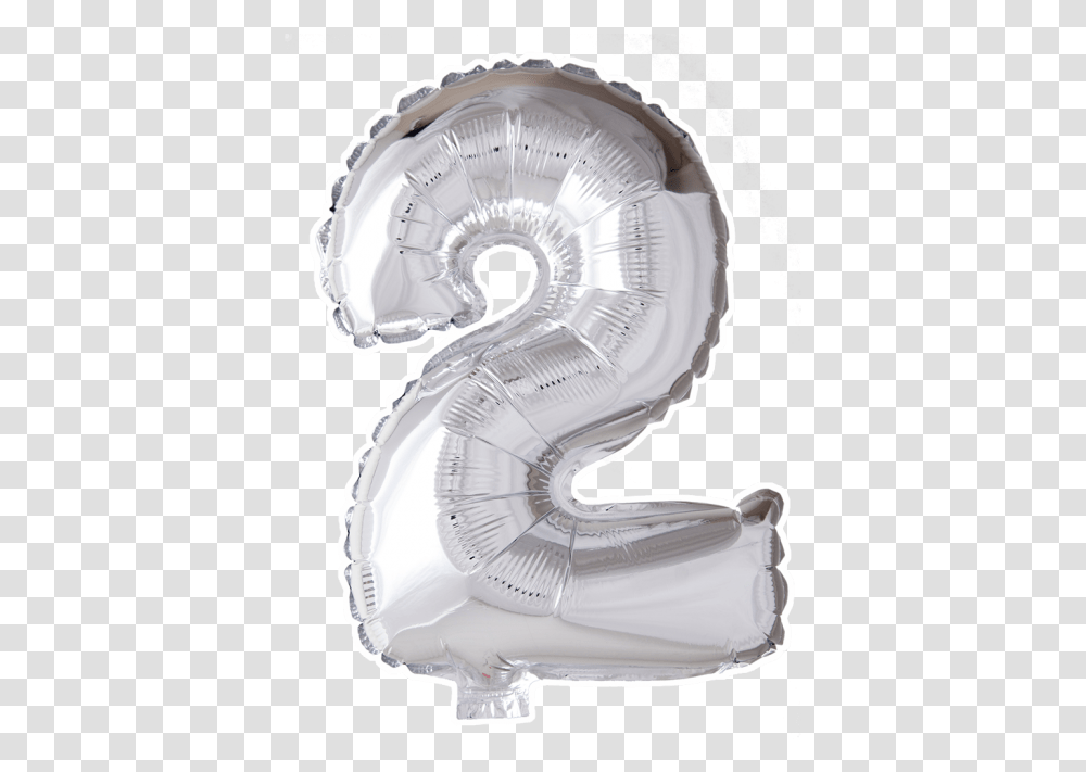 40quot Number 2 Balloon, Helmet, Jaw, Aluminium Transparent Png