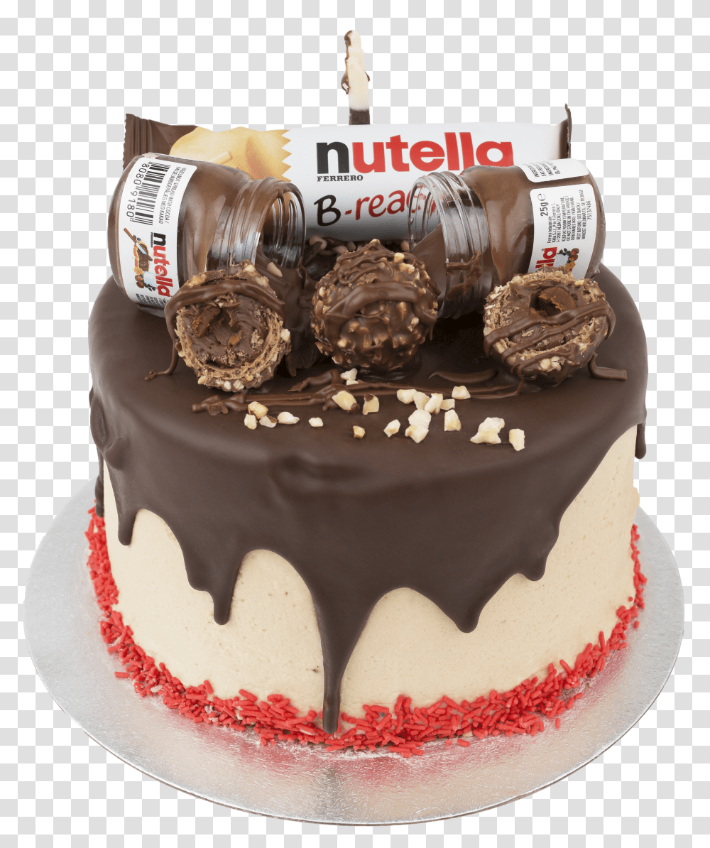 40th Birthday Cake Ideas Nutella Transparent Png
