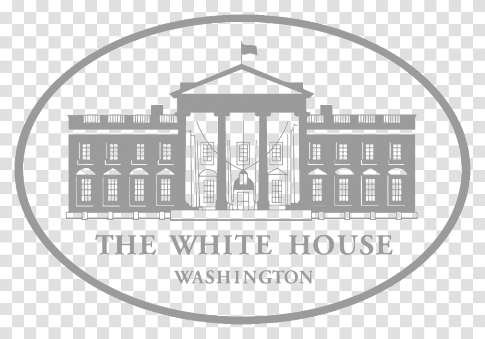 The White House White House Official Logo White House, Building, Architecture, Scoreboard, Urban Transparent Png