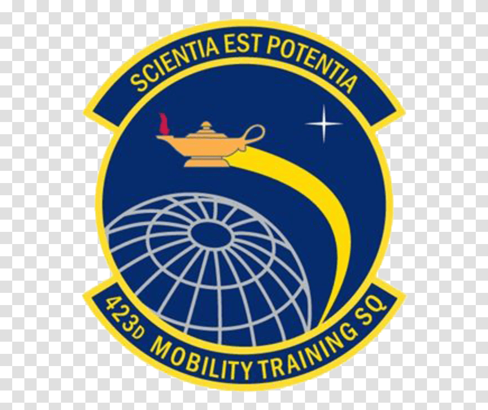 423rd Mobility Training Squadron Gt Us Air Force Expeditionary, Logo, Trademark, Badge Transparent Png