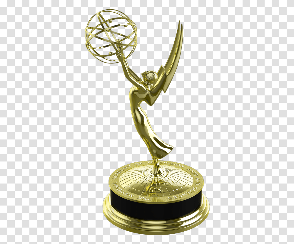 45th Daytime Emmy Awards, Trophy, Gold, Sculpture Transparent Png