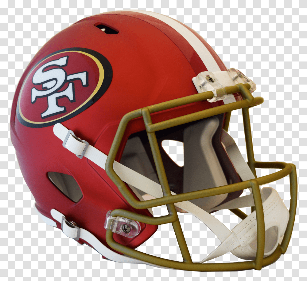 49ers 49ers Blaze Helmet, Apparel, Football Helmet, American Football Transparent Png