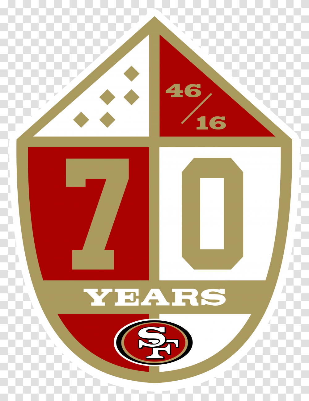 49ers Clipart High Resolution 49ers Logo, Number, Label Transparent Png