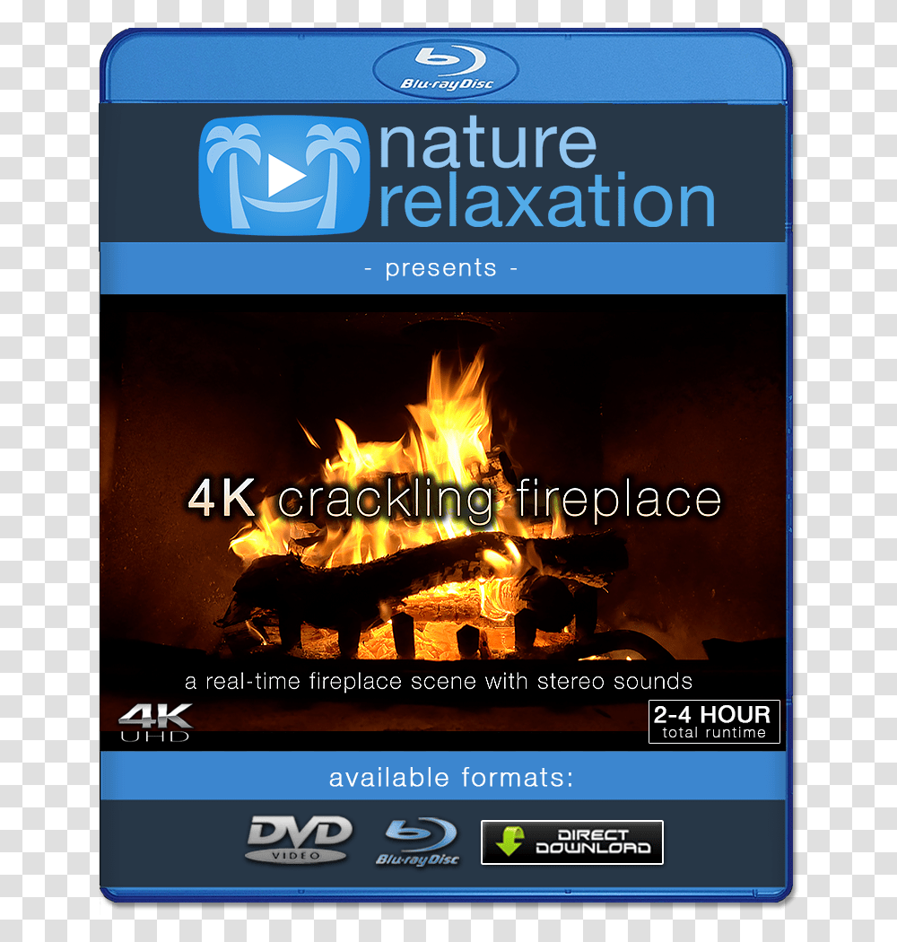 4k Crackling Fireplace Vertical Full Hd Video, Advertisement, Poster, Flyer, Paper Transparent Png