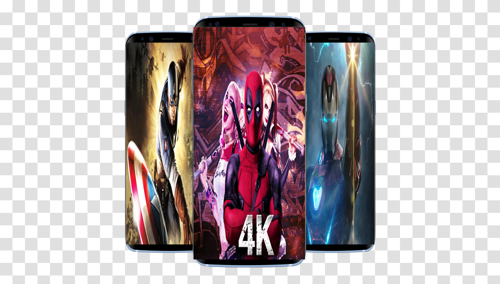 4k Superhero Wallpapers Hd Backgrounds Apps On Google Play Mouse, Clothing, Poster, Advertisement, Electronics Transparent Png
