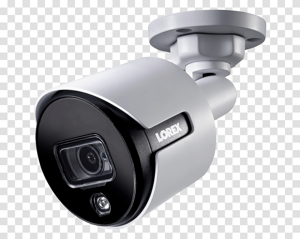 4k Ultra Hd Active Deterrence Security Camera Lorex 4k Security Camera, Electronics, Webcam Transparent Png