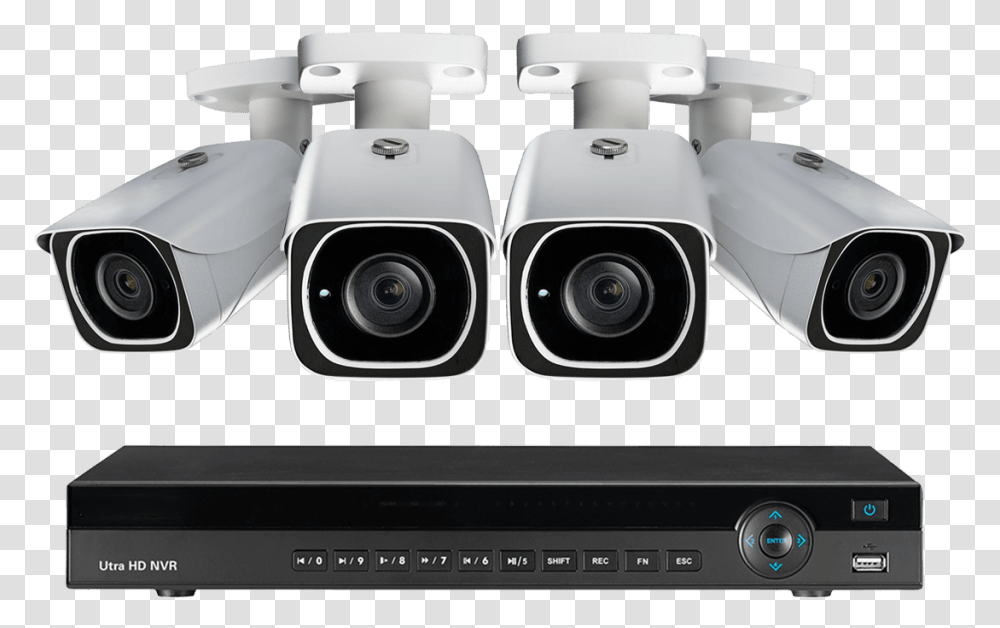 4k Ultra Hd Ip Camera, Electronics, Webcam, Speaker, Audio Speaker Transparent Png