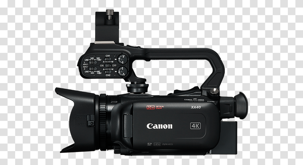 4k Video Camera Canon, Electronics, Digital Camera Transparent Png