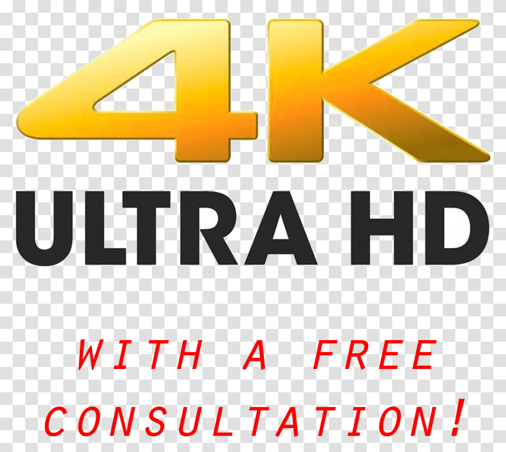 4k Video Logo Picture 1993968 Sign, Text, Word, Alphabet, Label Transparent Png