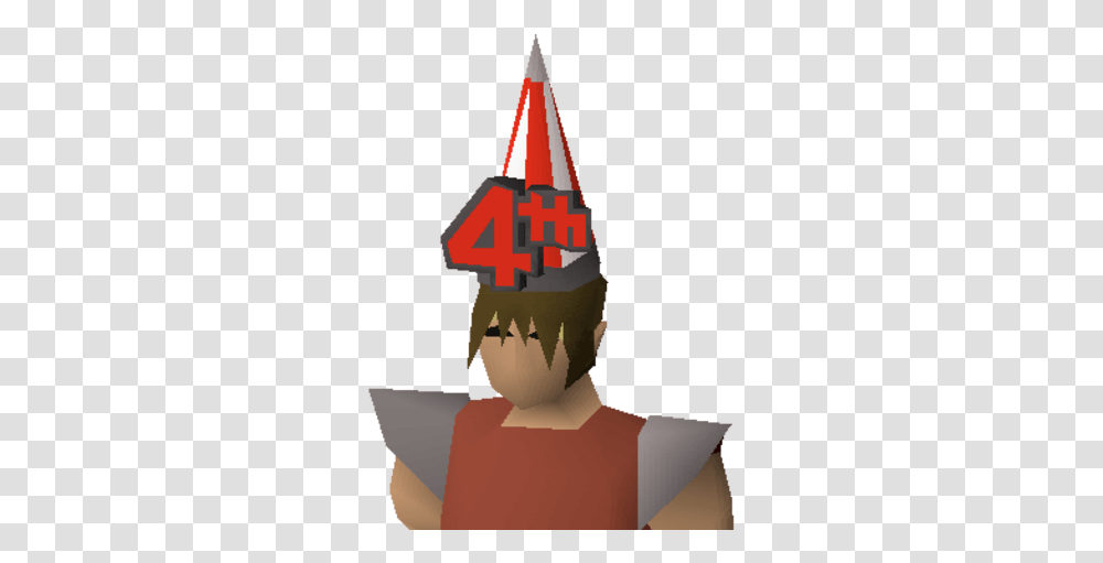 4th Birthday Hat Runescape, Clothing, Apparel, Party Hat Transparent Png