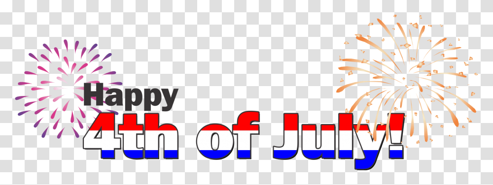 4th Download Happy 4th Of July Words, Logo, Meal Transparent Png