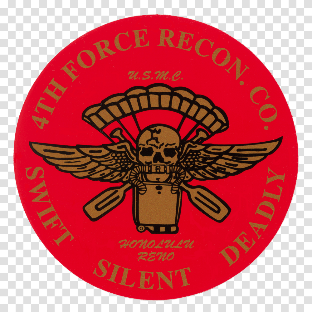 4th Force Reconnaissance Company Insignia Transparent Png