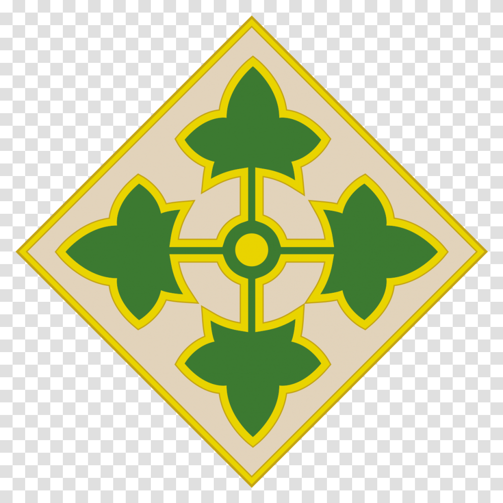 4th Infantry Division, Star Symbol, Emblem Transparent Png