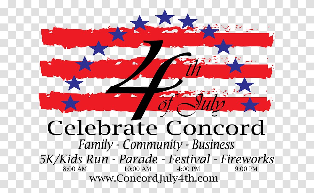 4th Of July 2018 Concord, Poster, Advertisement, Paper Transparent Png