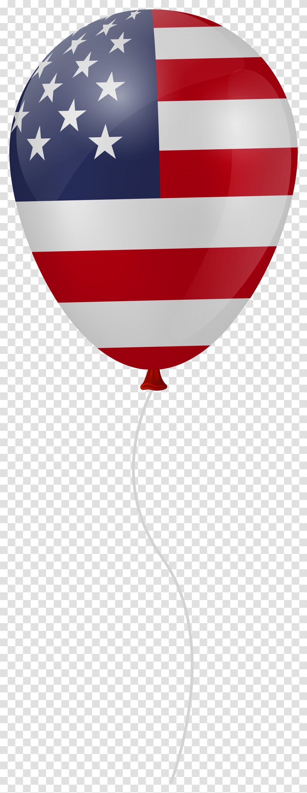 4th Of July Balloon, Hot Air Balloon, Aircraft, Vehicle, Transportation Transparent Png