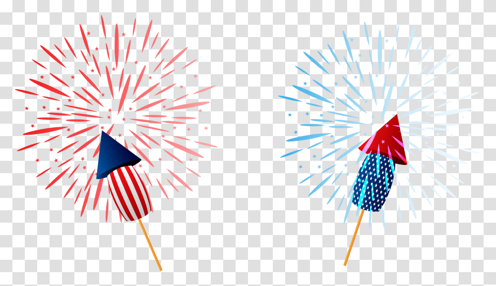 4th Of July Fireworks Graphic Freeuse Sparklers Clip Art, Nature, Outdoors, Night, Symbol Transparent Png