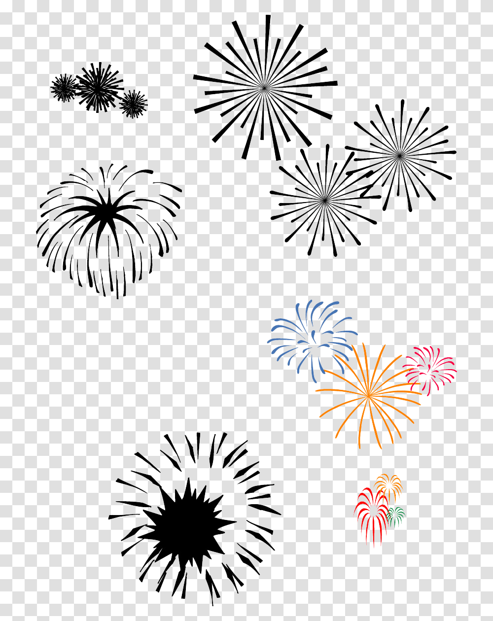 4th Of July Fireworks, Outdoors, Nature, Flower, Plant Transparent Png