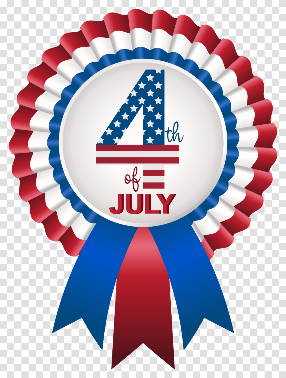 4th Of July Rosette Clip Art Image Gold Liposome Photothermal Drug Release, Logo, Symbol, Trademark, Badge Transparent Png